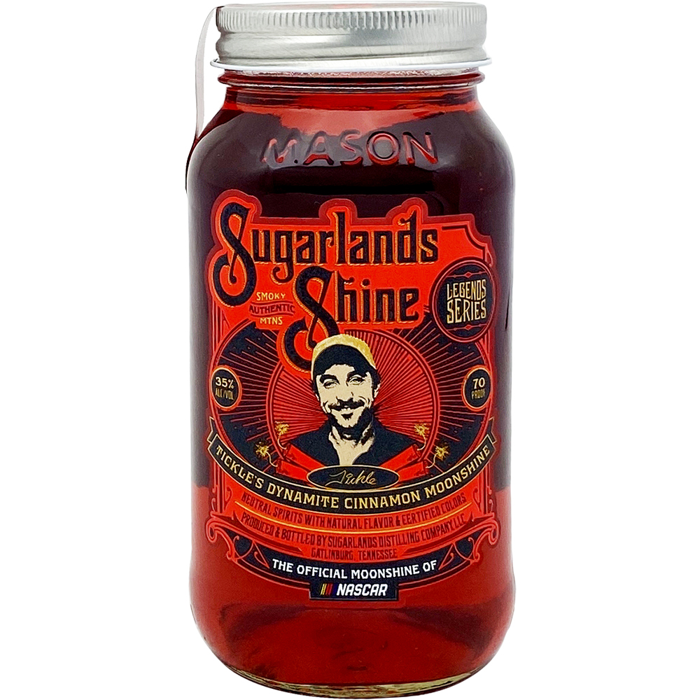 Sugarlands Shine Tickle's Dynamite Cinnamon Moonshine Whiskey ...