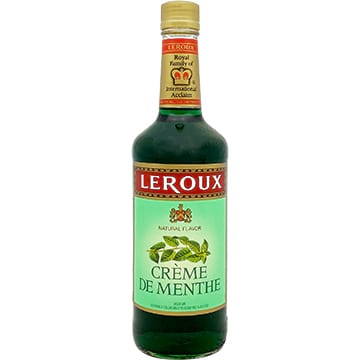 Leroux Creme de Menthe Green Liqueur