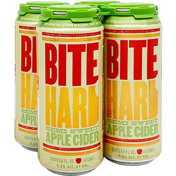 Bite Hard Semi Sweet Apple Cider
