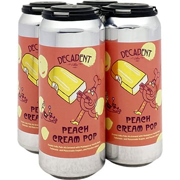 Decadent Ales Peach Cream Pop