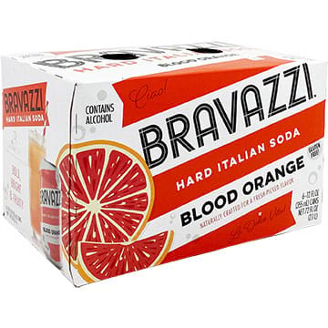 Bravazzi Blood Orange Hard Italian Soda