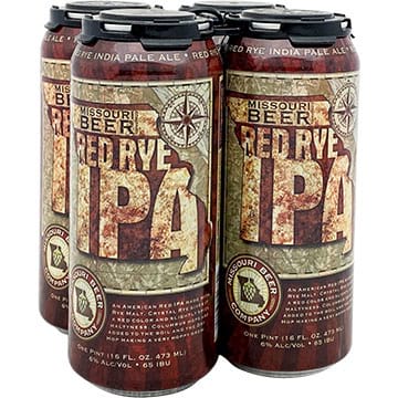 Missouri Beer Red Rye IPA