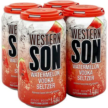 Western Son Watermelon Vodka Seltzer