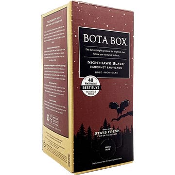 Bota Box Nighthawk Black Cabernet Sauvignon 2017