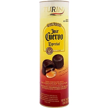 Turin Dark Chocolates filled with Jose Cuervo Especial Tequila