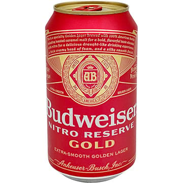 Budweiser Nitro Reserve Gold