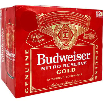 Budweiser Nitro Reserve Gold