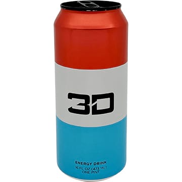 3D Energy Red White and Blue