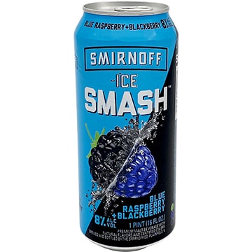 Smirnoff Ice Smash Blue Raspberry Blackberry Gotoliquorstore