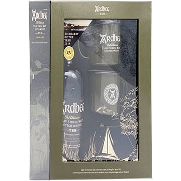 Ardbeg 10 Year Old Gift Set with 2 Campfire Mugs