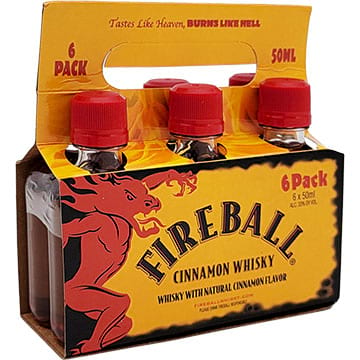 Fireball Cinnamon Whiskey Carrier Pack