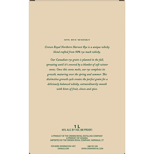 Picture of Crown Royal Northern Harvest Rye Whiskey