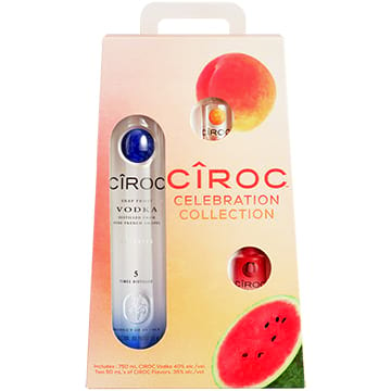 Ciroc Vodka Celebration Collection Gift Set with Two 50ml Miniature