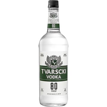 Tvarscki 80 Proof Vodka