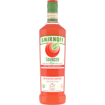 Smirnoff Sourced Ruby Red Grapefruit Vodka