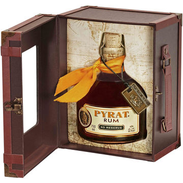 Pyrat XO Reserve Rum Gift Set with Steamer Trunk