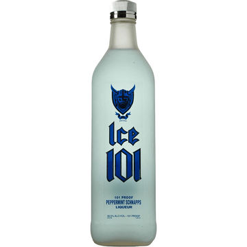 Ice 101 Peppermint Schnapps Liqueur