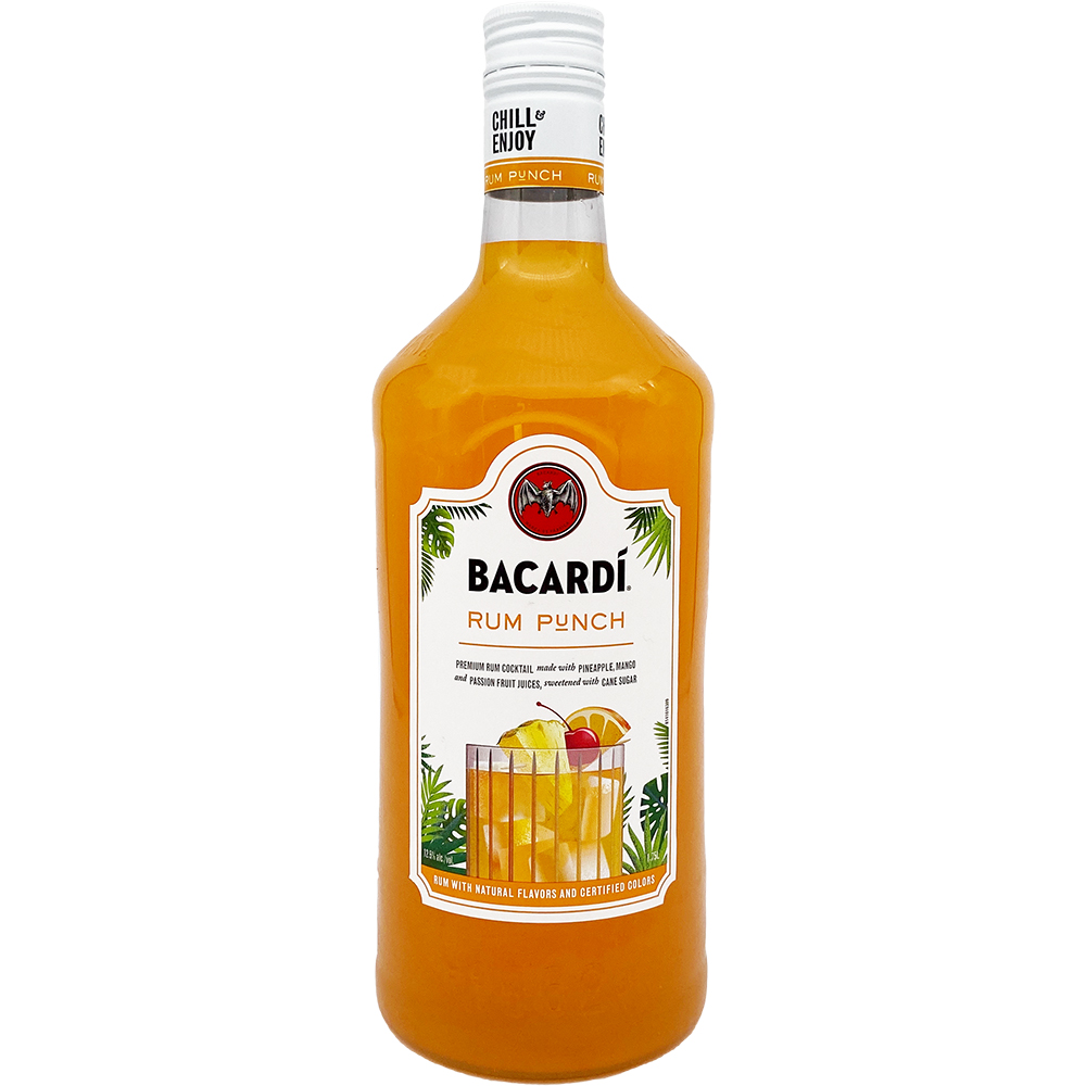 Bacardi Classic Cocktails Light Rum Punch | GotoLiquorStore