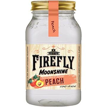 Firefly Peach Moonshine Whiskey