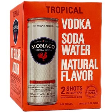 Monaco Tropical Vodka Soda