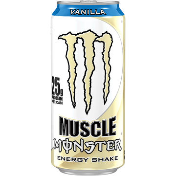 Monster Muscle Vanilla Energy Shake