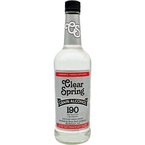 Clear Spring Alcohol 190 Proof |