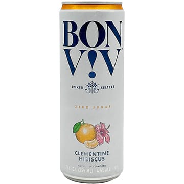 Bon & Viv Spiked Seltzer Clementine Hibiscus