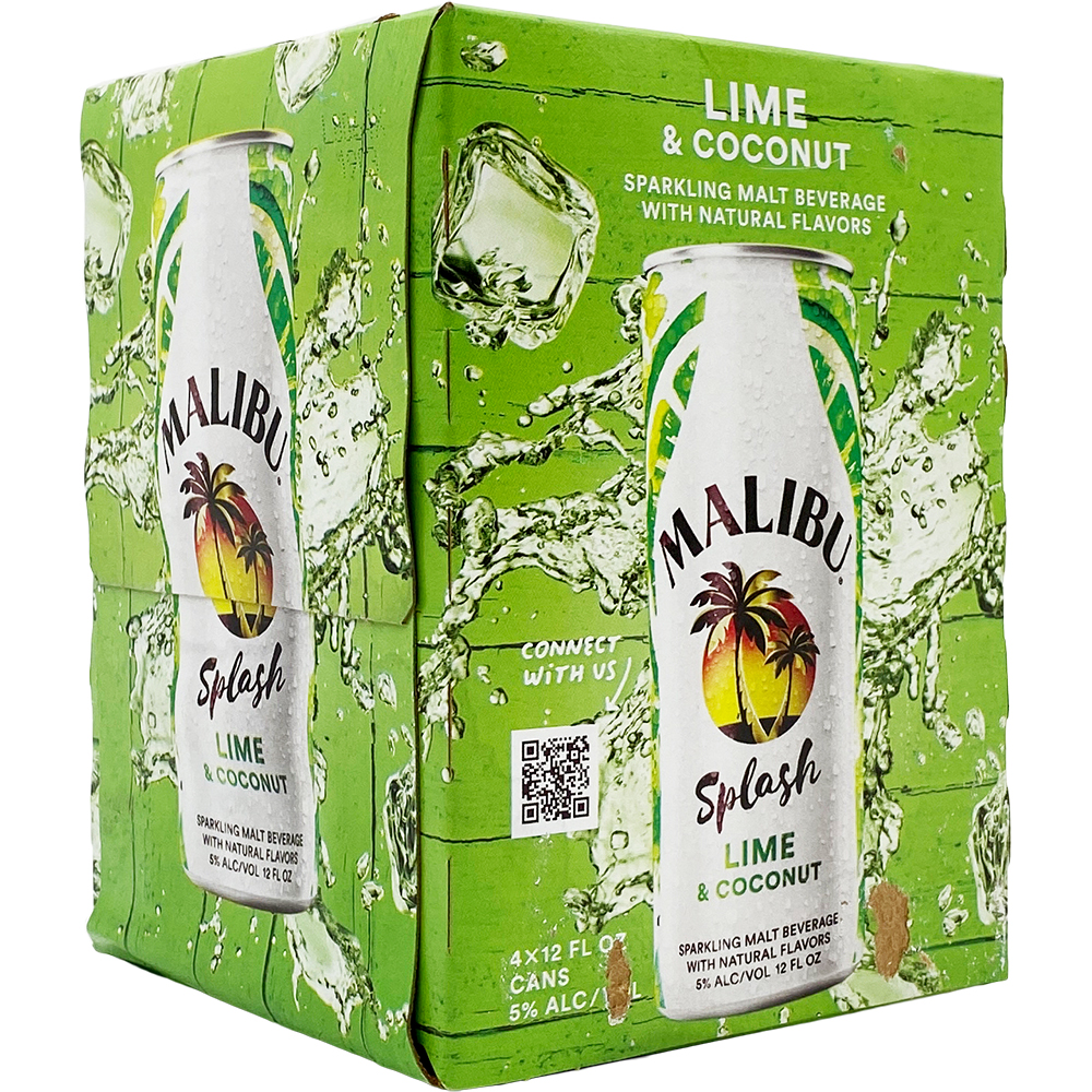 Malibu Splash Lime & Coconut | GotoLiquorStore