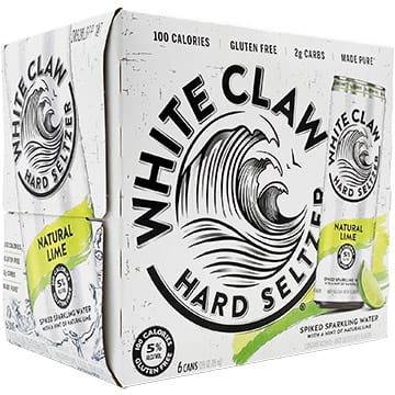 White Claw Hard Seltzer Natural Lime