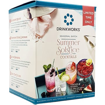 Drinkworks Summer Solstice Cocktails Variety Pack