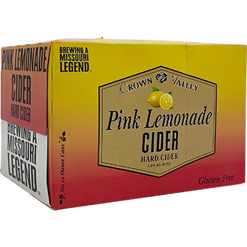 Crown Valley Pink Lemonade Cider