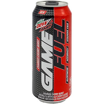 Mountain Dew AMP Game Fuel Charged Cherry Burst
