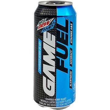 Mountain Dew AMP Game Fuel Charged Berry Blast