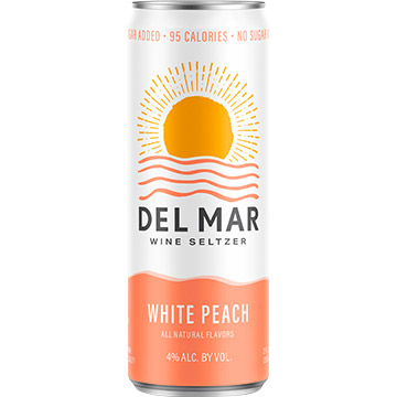 Del Mar White Peach Wine Seltzer