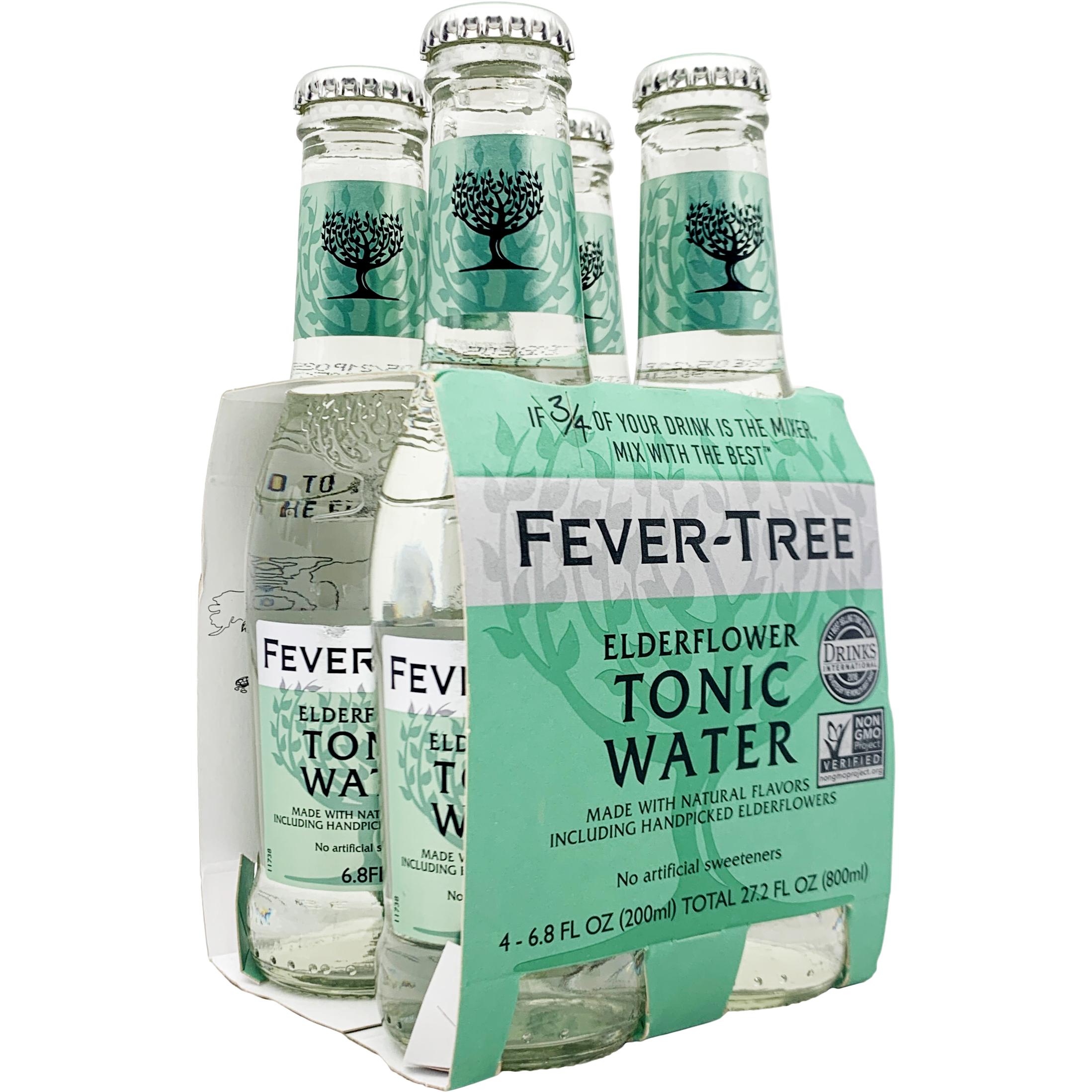 Fever Tree Elderflower Tonic Water GotoLiquorStore