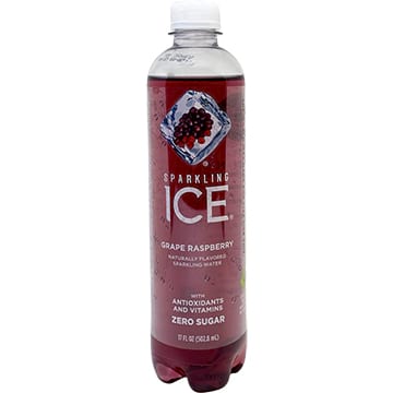 Sparkling Ice Grape Raspberry Sparkling Water