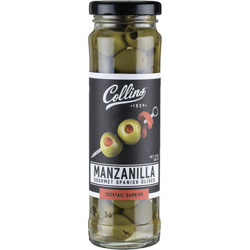 Collins Manzanilla Martini Pimento Olives