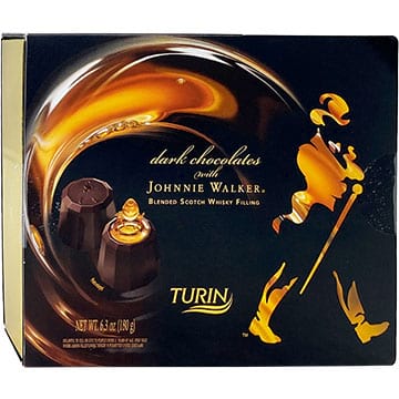 Turin Dark Chocolates filled with Johnnie Walker