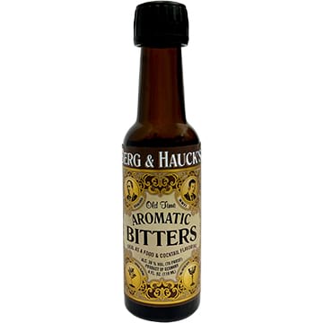 Berg & Hauck's Old Time Aromatic Bitters