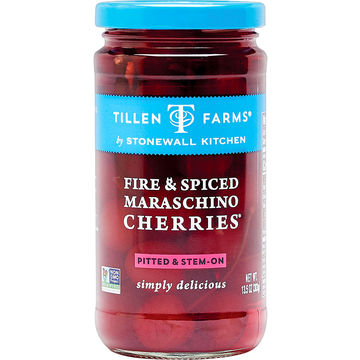 Tillen Farms Fire & Spiced Maraschino Cherries