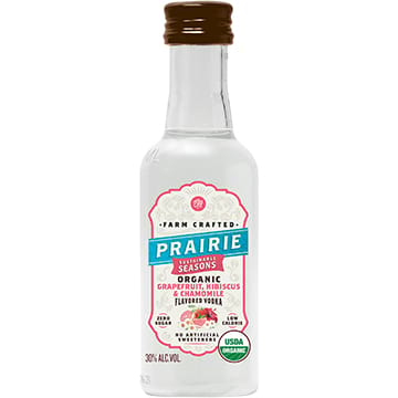 Prairie Organic Grapefruit, Hibiscus & Chamomile Vodka