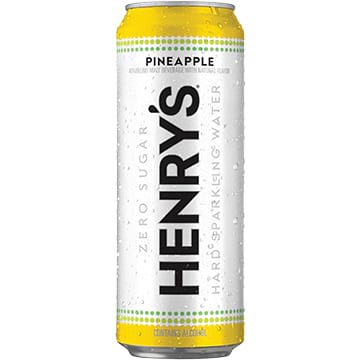 Henry's Hard Sparkling Water Pineapple