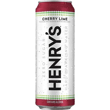 Henry's Hard Sparkling Water Cherry Lime