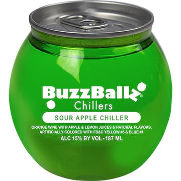 Buzzballz Chillers Sour Apple