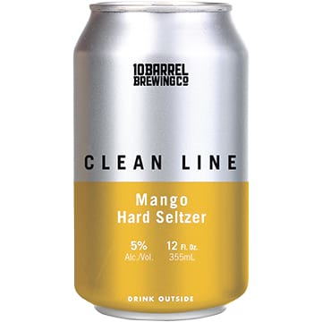 10 Barrel Clean Line Mango Hard Seltzer