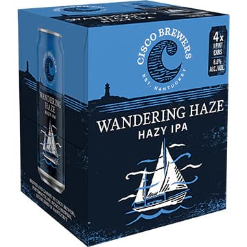 Cisco Brewers Wandering Haze Hazy IPA