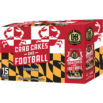 Devils Backbone Crab Cakes and Football