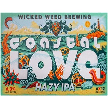Wicked Weed Brewing Coastal Love Hazy IPA