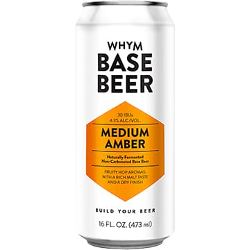 WHYM Medium Amber Base Beer