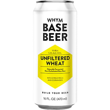 WHYM Unfiltered Wheat Base Beer